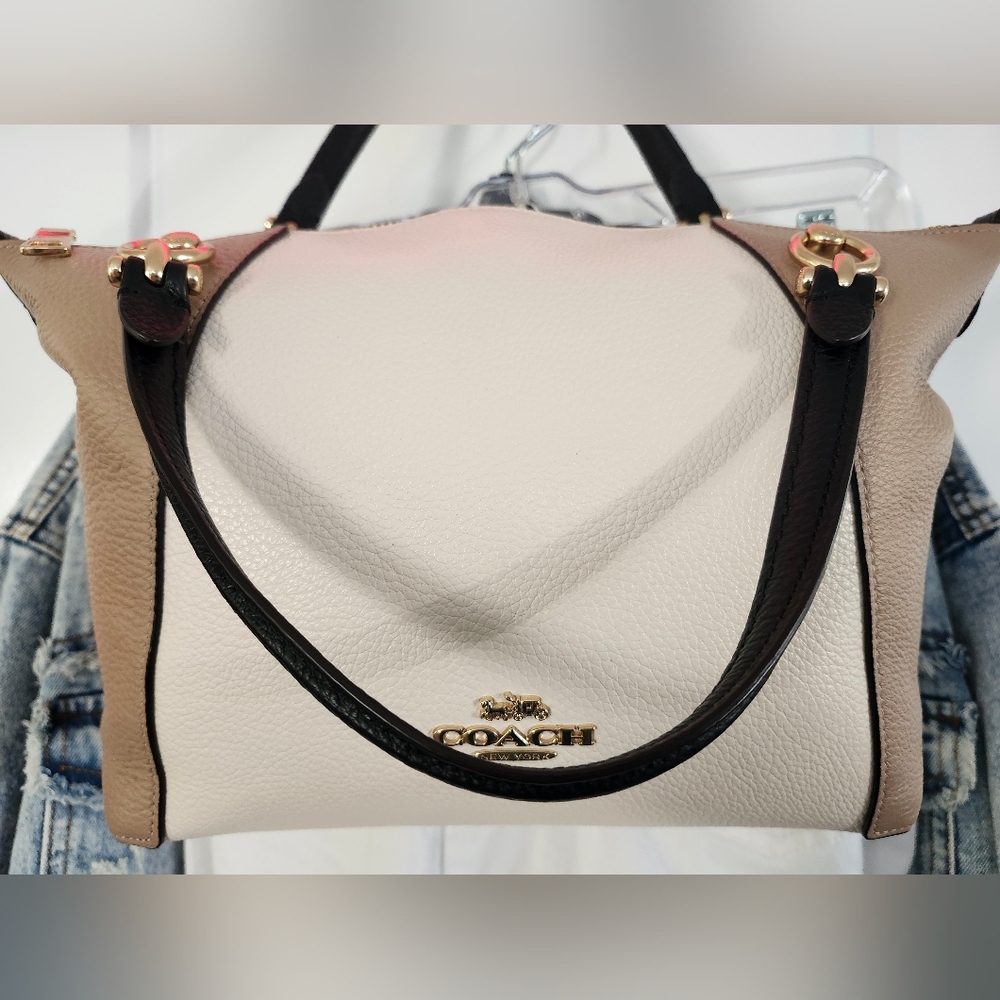 Coach Kacey Satchel Colorblock